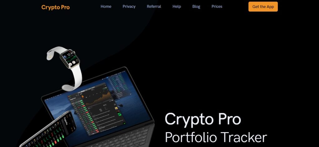 Crypto Pro - Homepage