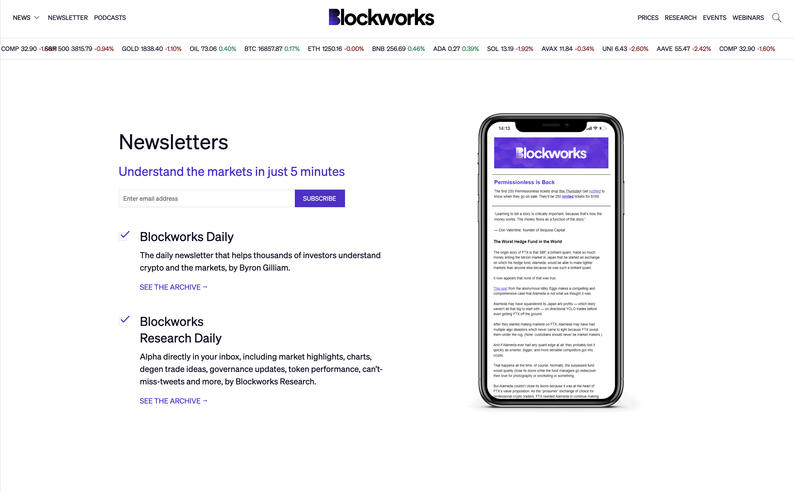 Blockworks Blockworks